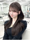 韓国ヘア/韓国スタイル/縮毛矯正/髪質改善/レイヤーカット