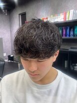 ゼノ 海老名(XENO)&nbsp;ニュアンスパーマ/波巻きツイストスパイラル/シャドウパーマ
