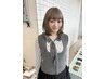 【stylist maho限定】カットカラーブリーチトリートメント¥17000