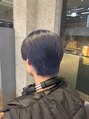 マザー メンズサロン 下北沢(MOTHER men's salon) 初ダブルカラー◎ブルーラベンダー×ナチュラルマッシュ