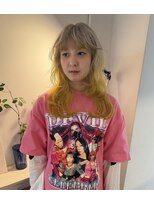 ニコフクオカヘアーメイク(NIKO Fukuoka Hair Make)&nbsp;《NIKO》ハイトーンデザインカラー☆ルーツカラー福岡天神