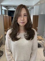 ガリカ 博多(Gallica) <ゲスト>セミロングレイヤーにくすみグレージュで大人上品
