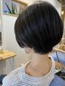 【シミズ限定】似合わせショートカット+内部補修トリートメント¥6000