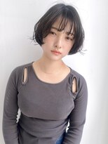 アスティブランシュ(Asti blanche)&nbsp;ミニボブ ストパー ストレートパーマ 黒髪ボブ パーマ落とし