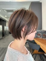ビューエヒメ(VIEW EHIME)&nbsp;20代30代40代小顔くすみベージュマッシュショート