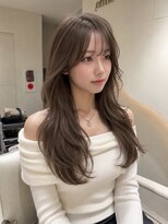 リラ バイ ミラ 新宿(LILA by MILA)&nbsp;ブリーチなしで叶うシアーヘーゼルベージュ
