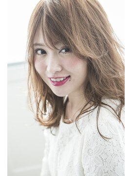 ミエル ヘア 新宿(miel hair) 【miel hair 新宿】大人かわいい♪愛されミディー♪