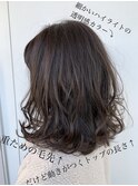 外ハネなミディ