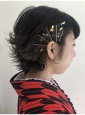 《Ｎａｎｐｕ》成人式ショートアレンジ