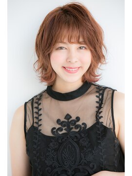 ビス ヘア アンド ビューティー 西新井店(Vis Hair＆Beauty) 大人可愛い外ハネミディ/エアリーボブ/20代30代/伸ばしかけ/小顔