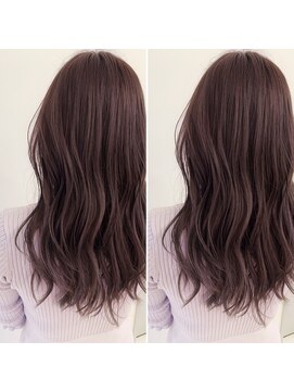 チョビー 銀座(chobii) チョビー銀座桜井ピンクアッシュ　ハイライト　イルミナカラー