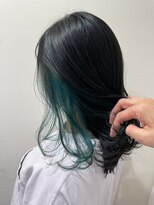 ベルクープス 天王寺店(Belle Coupes)&nbsp;【Bellecoupes】橋口大 イヤリングカラー エメラルドグリーン