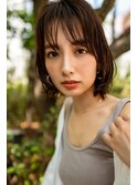 シルバーカラーサイドグラデーションスリークショート