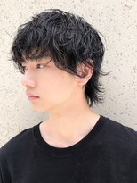 キアラ(Kchiara)&nbsp;無造作-ベビーウルフ-スパイラルパーマ福岡天神佐野