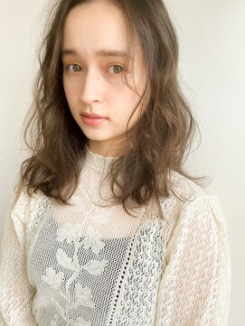 エールバイボヌール(Ere by Bonheur) フレンチミディ　キャメルベージュ