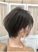 【コトノハ】抜け感ヘア大人可愛い20代30代40代小顔束感ショート