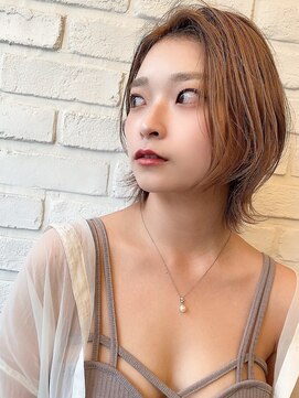 アルケー ヘアアンドヘッドスパ 錦糸町南口店(arche Hair&head spa) 大人ショートミニウルフ