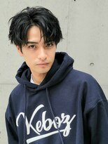 フィフス 原宿(fifth)&nbsp;韓国マッシュツーブロックスパイラルパーマサイドパート