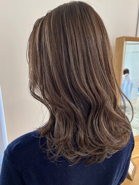 クラリス バイネオ 武蔵小杉(Claris by neo) ハイライトカラー シナモンベージュ