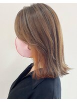 ファーチ(Fir-chi)&nbsp;インナーカラー×オレンジ