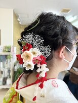 ヘアーサロン リュウズ(HairSalon Ryu's) 成人式ふわふわアレンジ