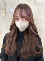 ラビス(Lovis)&nbsp;ミディアム/暗めカラー/デザインカラー/フェイスフレーミング