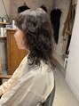 アオゾラヘアーカミノウラ(AOZORA HAIR kaminoura) レイヤースタイルのラフウェーブ☆やわらかい動きがカワイイ♪