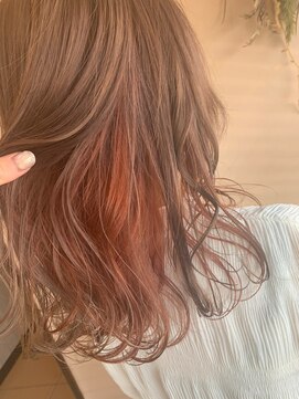 アパートメント 下関垢田店(APARTMENT) インナーカラー/髪質改善縮毛矯正/髪質改善/韓国風/韓国ヘア