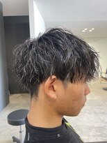 ニアウ 伊勢崎連取店(Niau)&nbsp;メンズマッシュツイストスパイラルパーマ