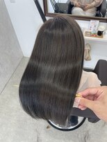 ラナ(Lana) 【Lana】アイスグレージュ 艶髪 髪質改善カラー