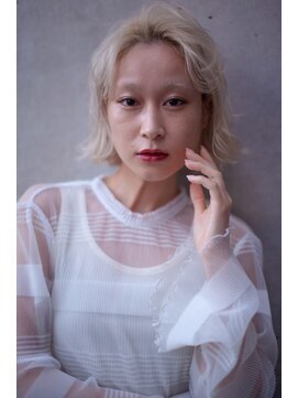 アッシュ 清瀬店(Ash) 20代30代40代『おしゃれハイトーンボブ』Ash清瀬店