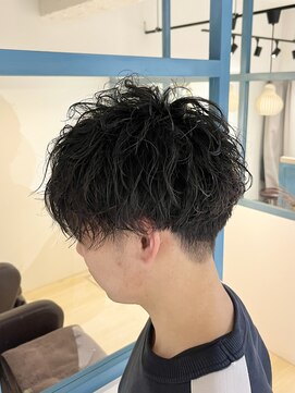 ラソニシカサイ(Lazo nishikasai) ツイストスパイラルミックスパーマ