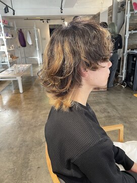 ニュート(Neut ) メンズマレットヘア/ウルフレイヤー/ミディアム/カット/名古屋