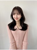 小顔サイドバング/くびれレイヤー／自由が丘