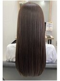 40代大人美髪ストレート【髪質改善トリートメントで美髪に】