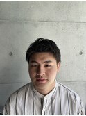 ツーブロスパイキーショート