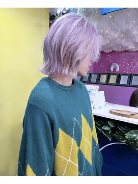 トーク 伊丹本店(TAL'KE) TAL'KE/ブリーチ×ホワイトピンク_1255