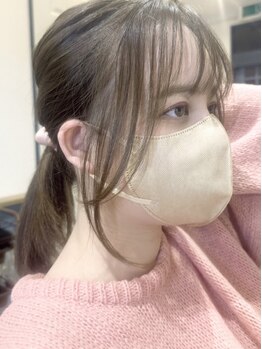アンミー(anmee)の写真/鶴見駅徒歩2分◇一人ひとりの骨格や髪質に合わせた丁寧なカウンセリングで、小顔のワタシに♪