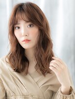 ドクターズ サロン ラブ(Dr's Salon LAB)&nbsp;髪質改善ニュアンスパーマオリーブブラウンロングo古河20代30代