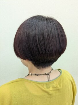 ピュア Pure 狭山ヶ丘店 おしゃれショートボブ