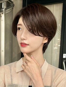 カルナ バイ エルモ(calna by ELMO) calna by ELMO/ショートボブ/ハンサムショート/丸みショート