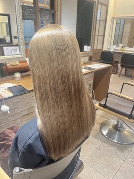 ネオリーブカップ 町田店(Neolive capu) ブリーチダブルカラー/ミルクティーベージュ【町田駅/jr町田駅】