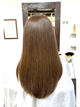 リアル hair make RE@L 明るめグレイカラー