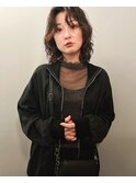 【柏原良亮】シアーカーリー×ミディアムレイヤー