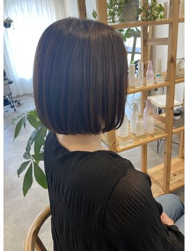ソラ 京都桂川店(SORA.) 大人可愛い！まとまりのあるボブスタイル◎