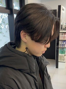 メンズラピス 栄店(Men's Lapis) 毛流れセンターパートニュアンスパーマダウンパーマ