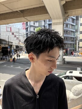 キングオブヘア バイ ノイズ 梅田茶屋町店(KING of hair by NOISM) *NOISMツイストスパイラルスパイキーショート