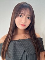 ドーチェ 池田店(DOCHE) ストレート×髪質改善トリートメント×シースルーバング