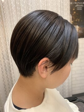 ロマンヤカタ ファース(ROMAN YAKATA fars) 髪質改善 耳掛け ショートヘア@田代7/31