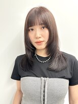 エアー 横浜(AIR)&nbsp;【寺本】内巻きワンカールレイヤーおろしバング